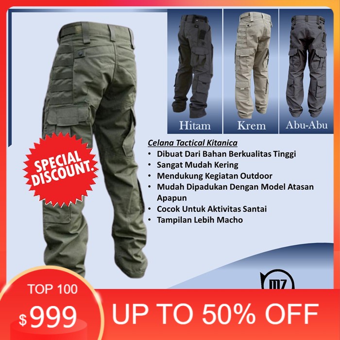 COD CELANA TACTICAL KITANICA BLACKHAWK 511 CARGO BIG SIZE LAPANGAN PDL PANJANG KITANIKA JUMBO BESAR