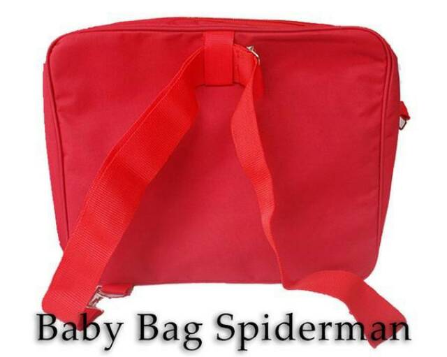 Sweet Honey ~ Sale Tas Perlengkapan Bayi Baby Bag Karakter Spiderman 3in1