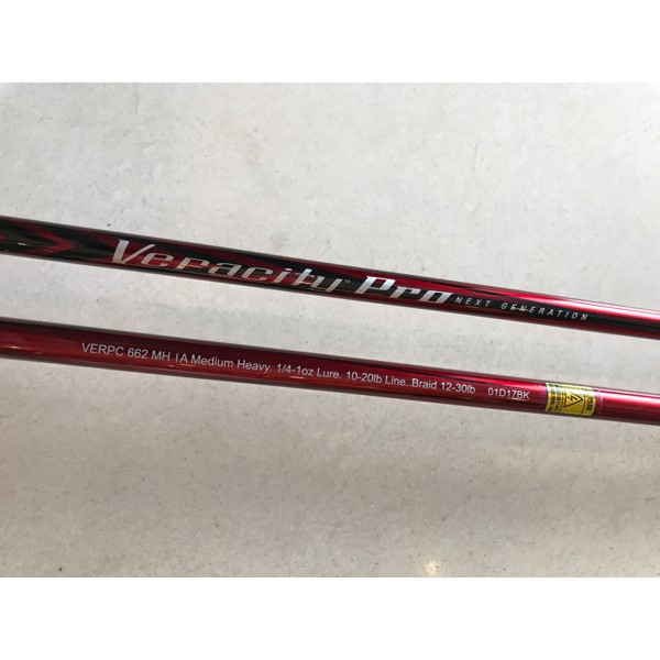 Alat Mancing Joran BC Abu Garcia Veracity Pro 662MH 198 cm Line 10-20 lb