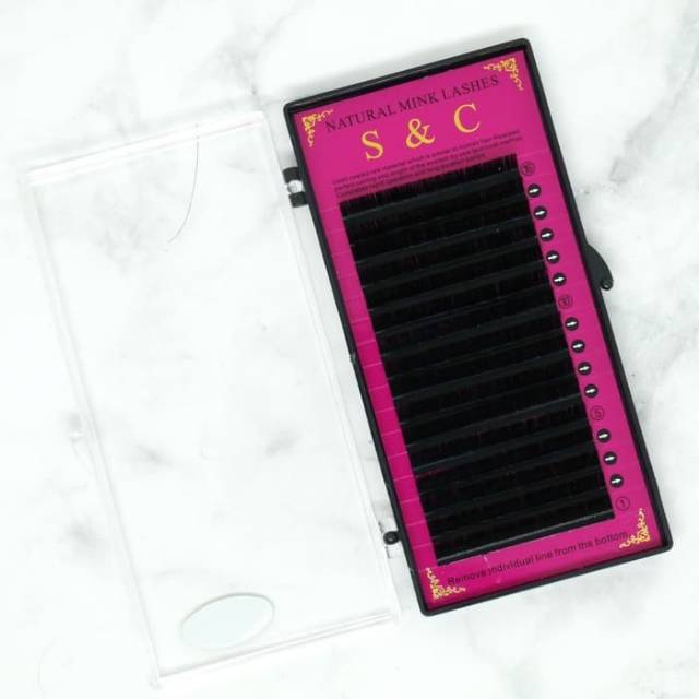 S&amp;C SINGLE SIZE 0.25 C/D EYELASH EXTENSION