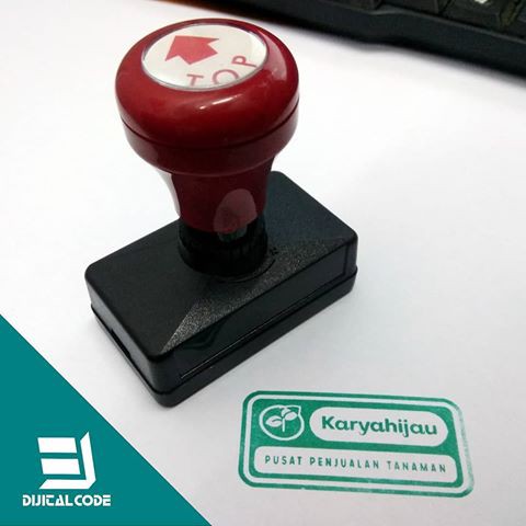 

Stempel Otomatis Custom 1 Warna
