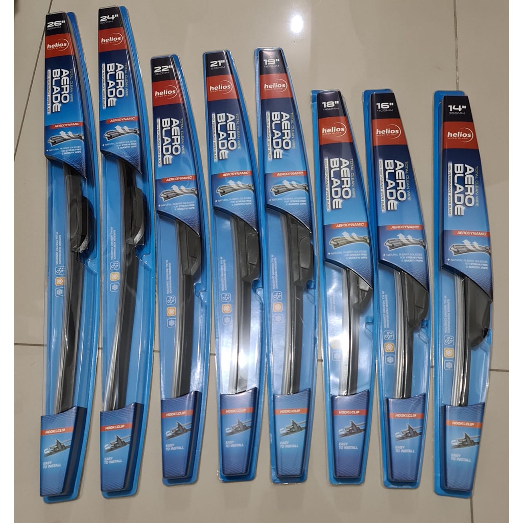 Helios Wiper Honda City Frameless High Performance