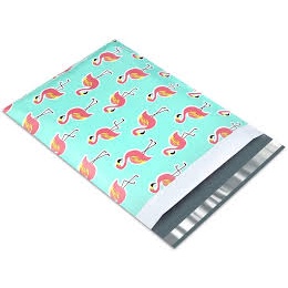 Polymailer | Plastik Packing | Plastik Packing Online | Motif Flamingo