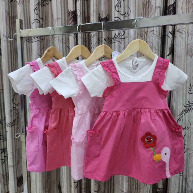 baju bayi perempuan set dress baby girl