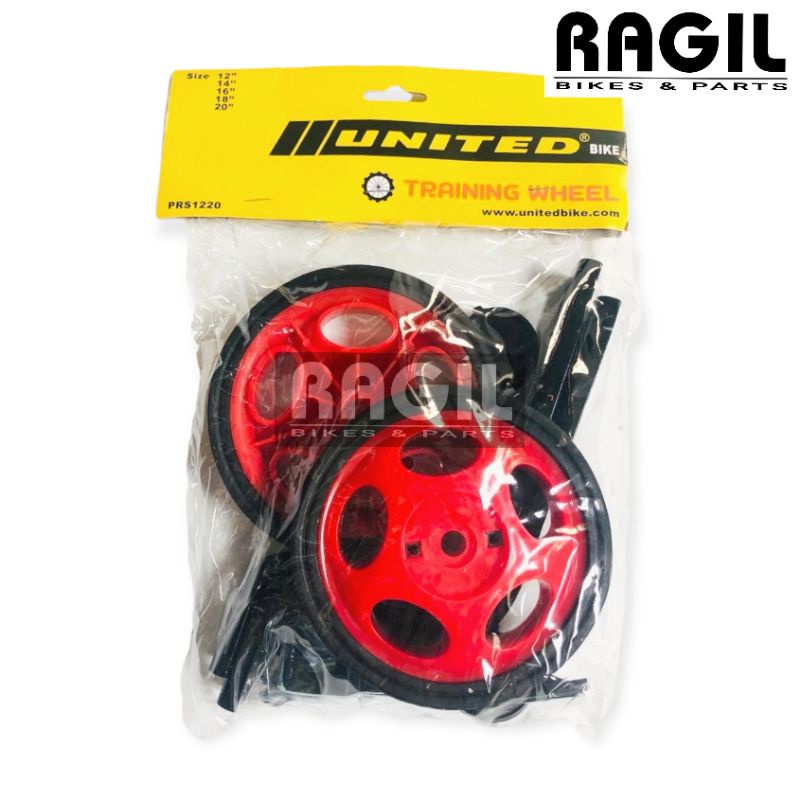 RODA SAMPING UNITED UKURAN 12 16 18 20 INCH RODA 4 BANTU SEPEDA ANAK