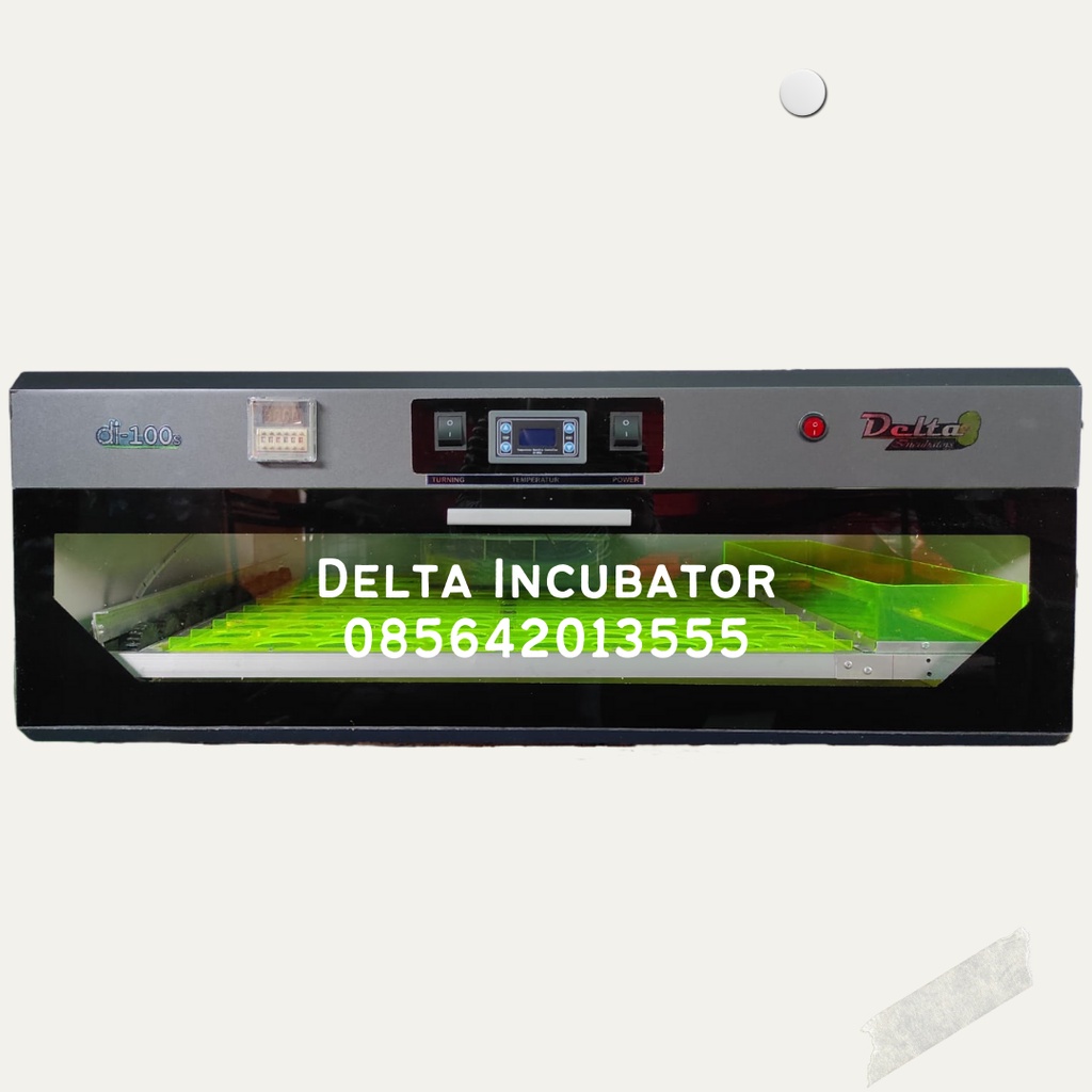 Mesin tetas otomatis Delta Incubator tipe full spek kap 100 telur