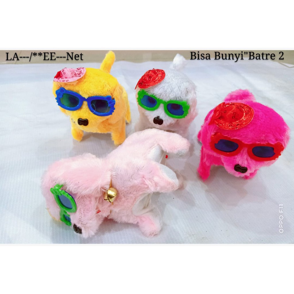 MAINAN ANAK ANJING BISA BERJALAN DAN BUNYI