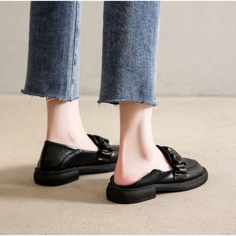 [New] KANOSUE SLIM PANTOFEL WEDGES SHOES KS2082 IQ #Realstock