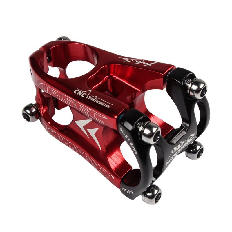 Stem Sepeda KRSEC Ultralight Anodized XC AM Oversize 31.8x50mm