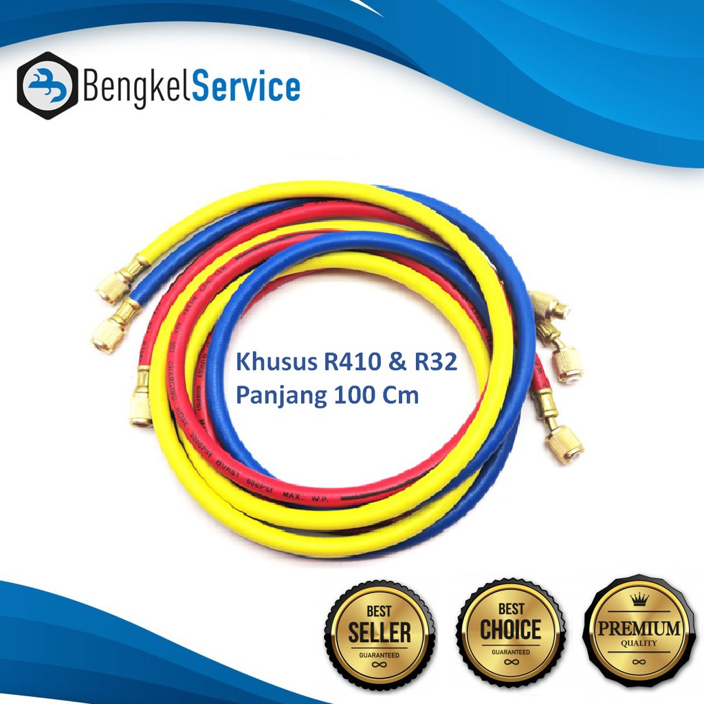 Selang Manifold R410,R32 Khusus | Selang Manifol Manipol Khusus R410 R32 Pengisian