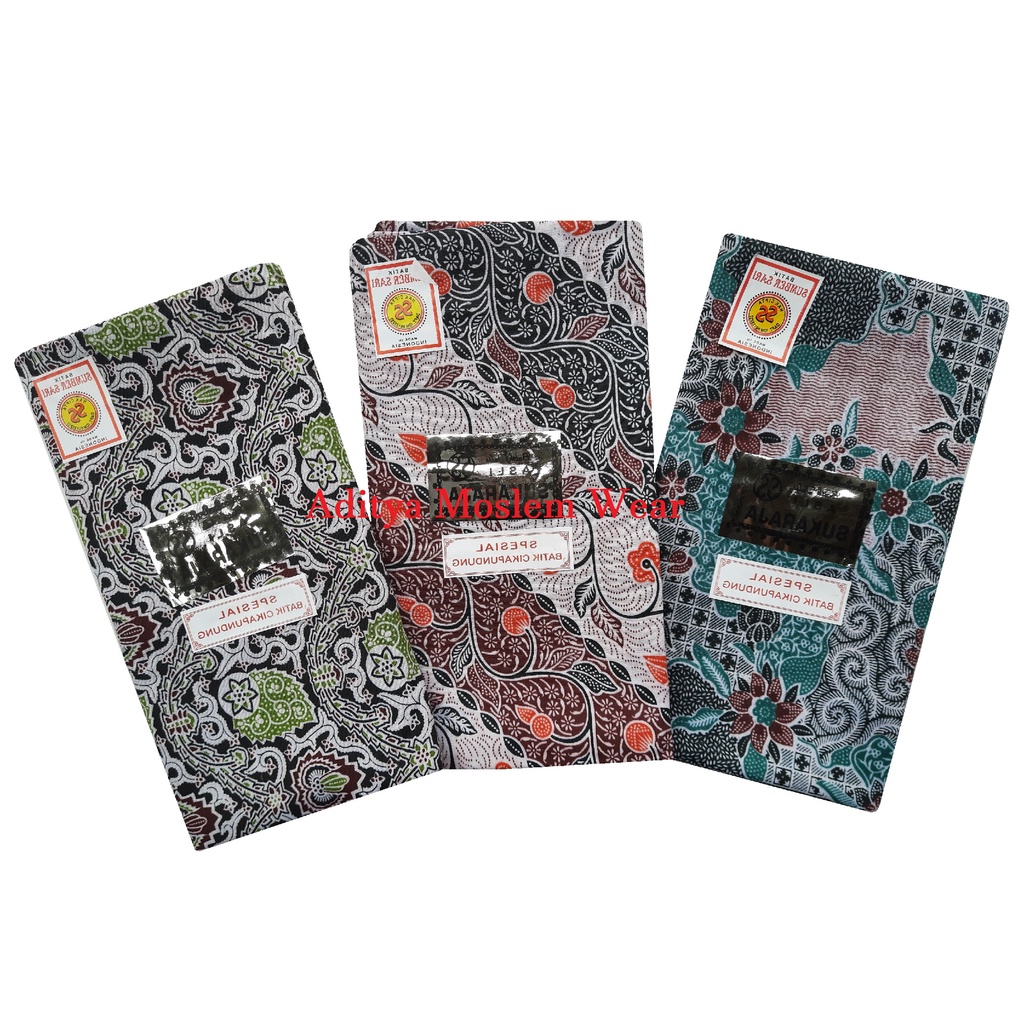 PAKET 4 PCS KAIN JARIK MELAHIRKAN SUKARAJA SAMPING KEBAT TAPIH BATIK HALUS