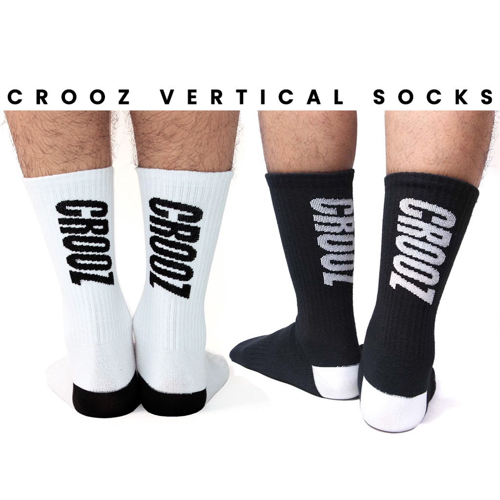 CROOZ ITALICS VERTICAL SOCKS