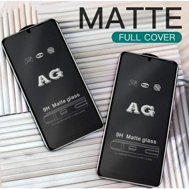 TG TEMPERED GLASS AG MATTE ANTI MINYAK VIVO Y12 Y12I Y12S Y15 Y15A  Y15S Y17