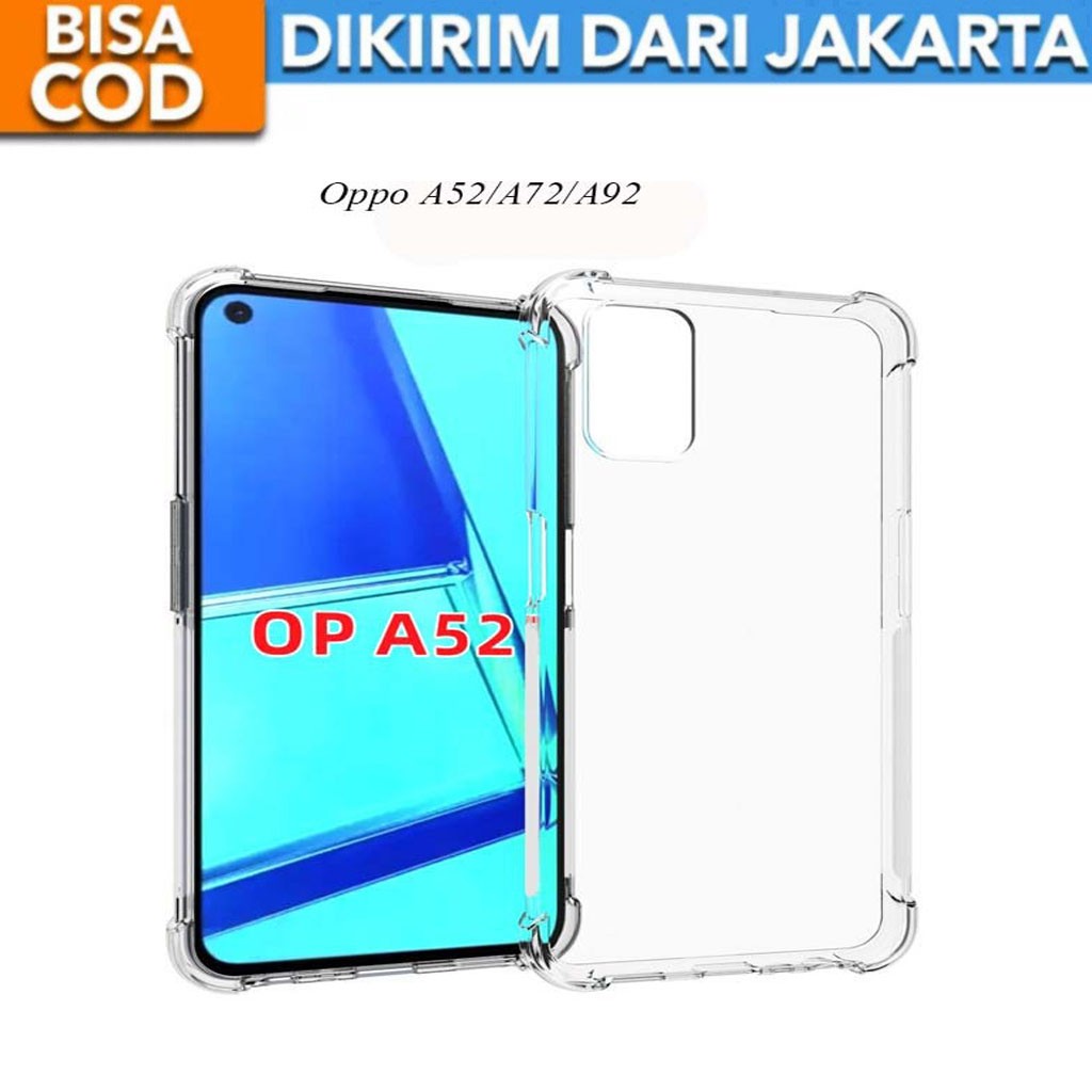 Casing Oppo A52 / A72 / A92 Anti Crack SoftCase