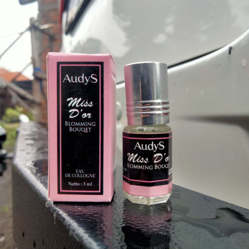 Parfum Roll on Blooming Bouqet | parfum Audy's Miss Dior | parfum wanita wangi tahan lama free alkohol