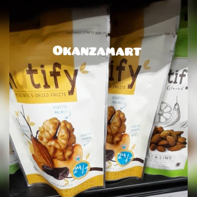 

Nutify Mixed Nuts Trialmix 60gr