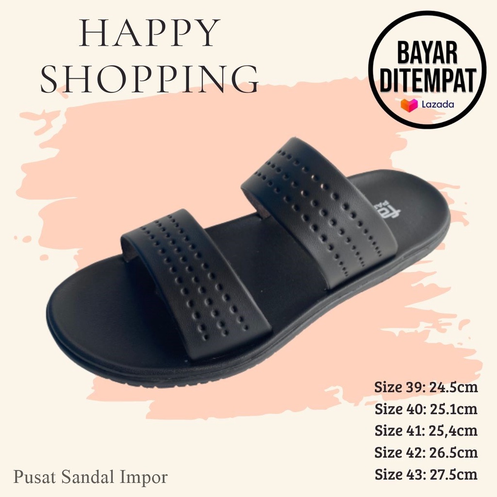 Sandal Jepit/Sandal Kulit/Sandal Slide/Sandal Pria/Sandal Carvil