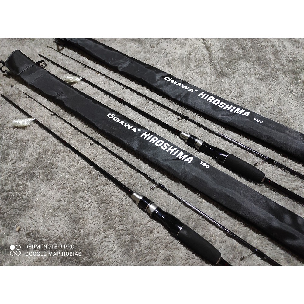 joran pancing SP spinning ogawa hiroshima  180. 198