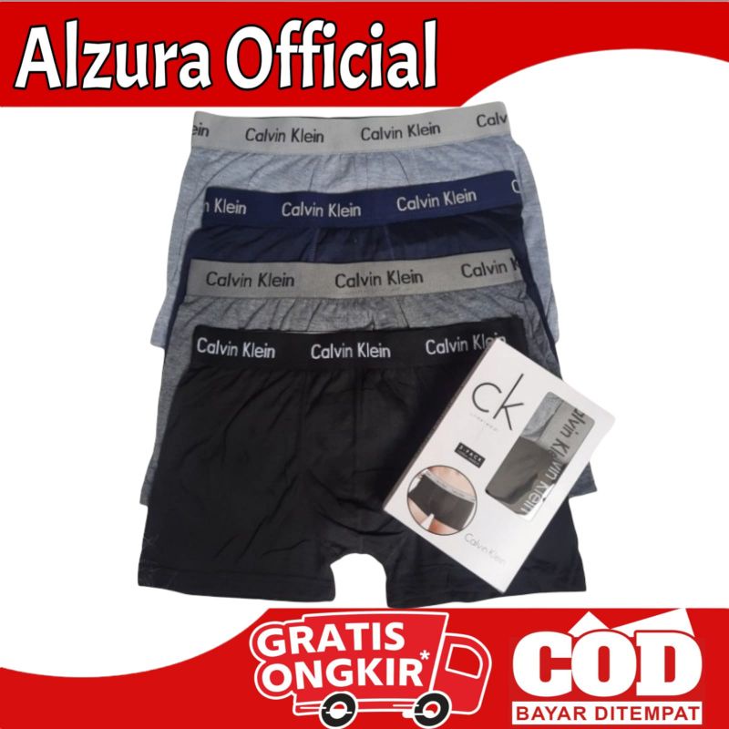Celana Dalam Pria Boxer Clasik  Underwear 1 Box isi 3 pcs sesuai gambar