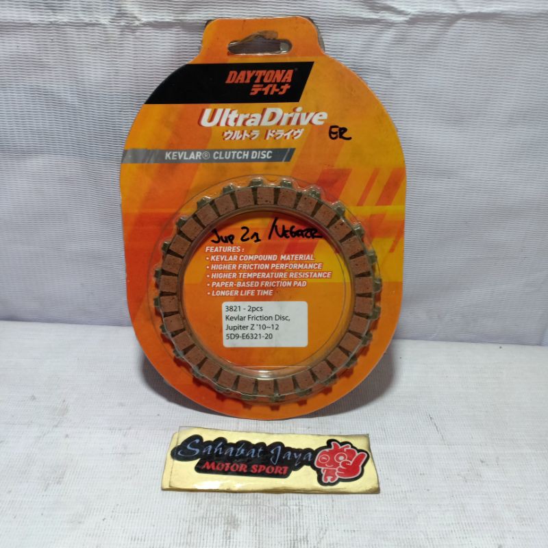 Kampas Kopling Kevlar DAYTONA Jupiter Z1 Vega ZR Original Daytona Jepang