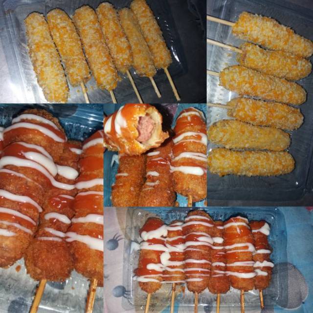 

Corn dog sosis / kordog pedas/ kordog lumer/ kordog prozen