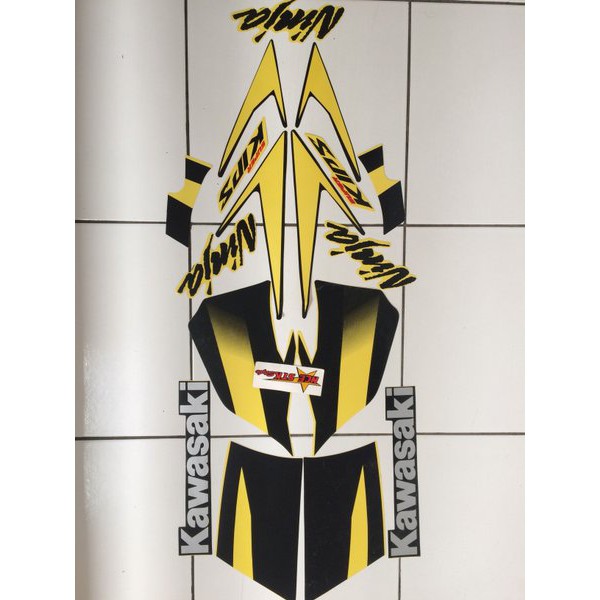 Stiker striping Ninja RR 2012