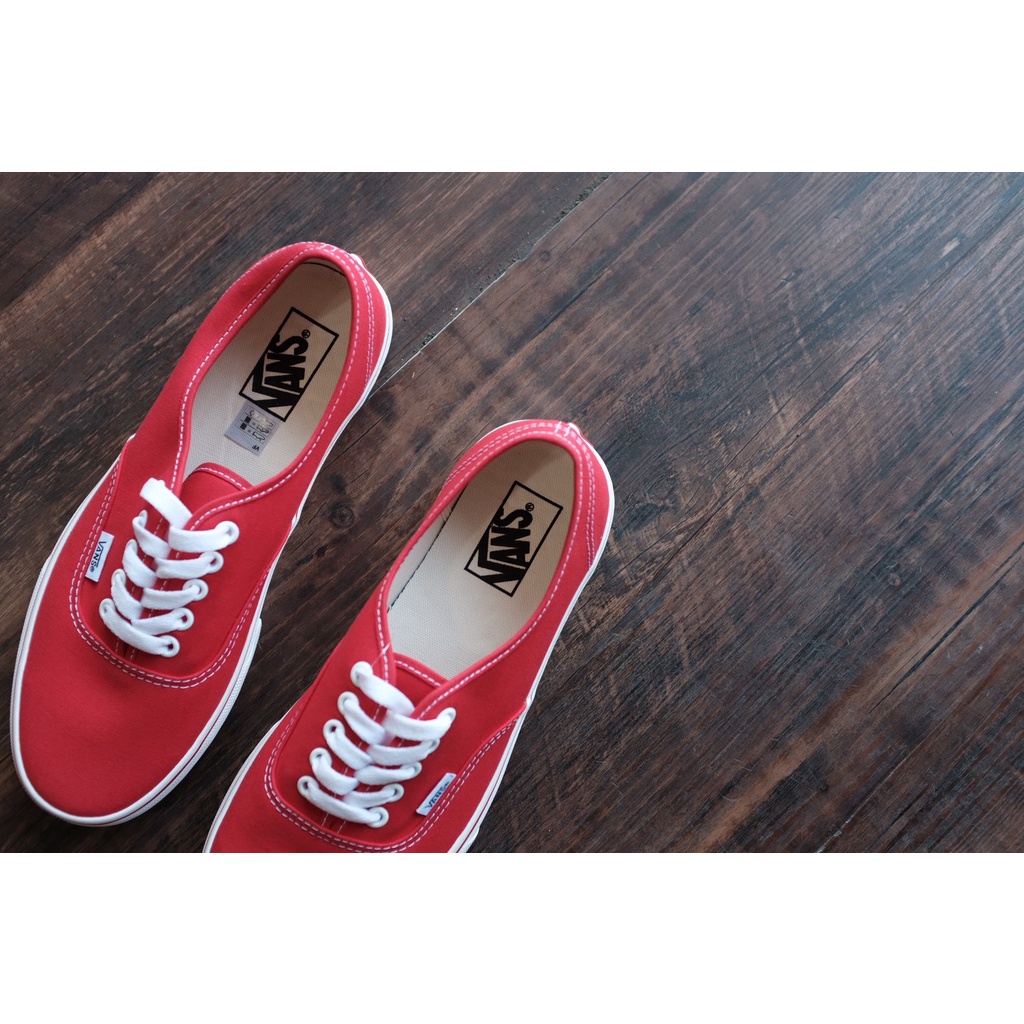 Vans Original Authentic Red