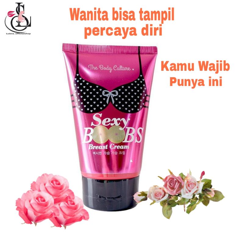 [ORIGINAL] SEXY BOOBS BREAST CREAM PENGENCANG PEMBESAR MENAIKAN