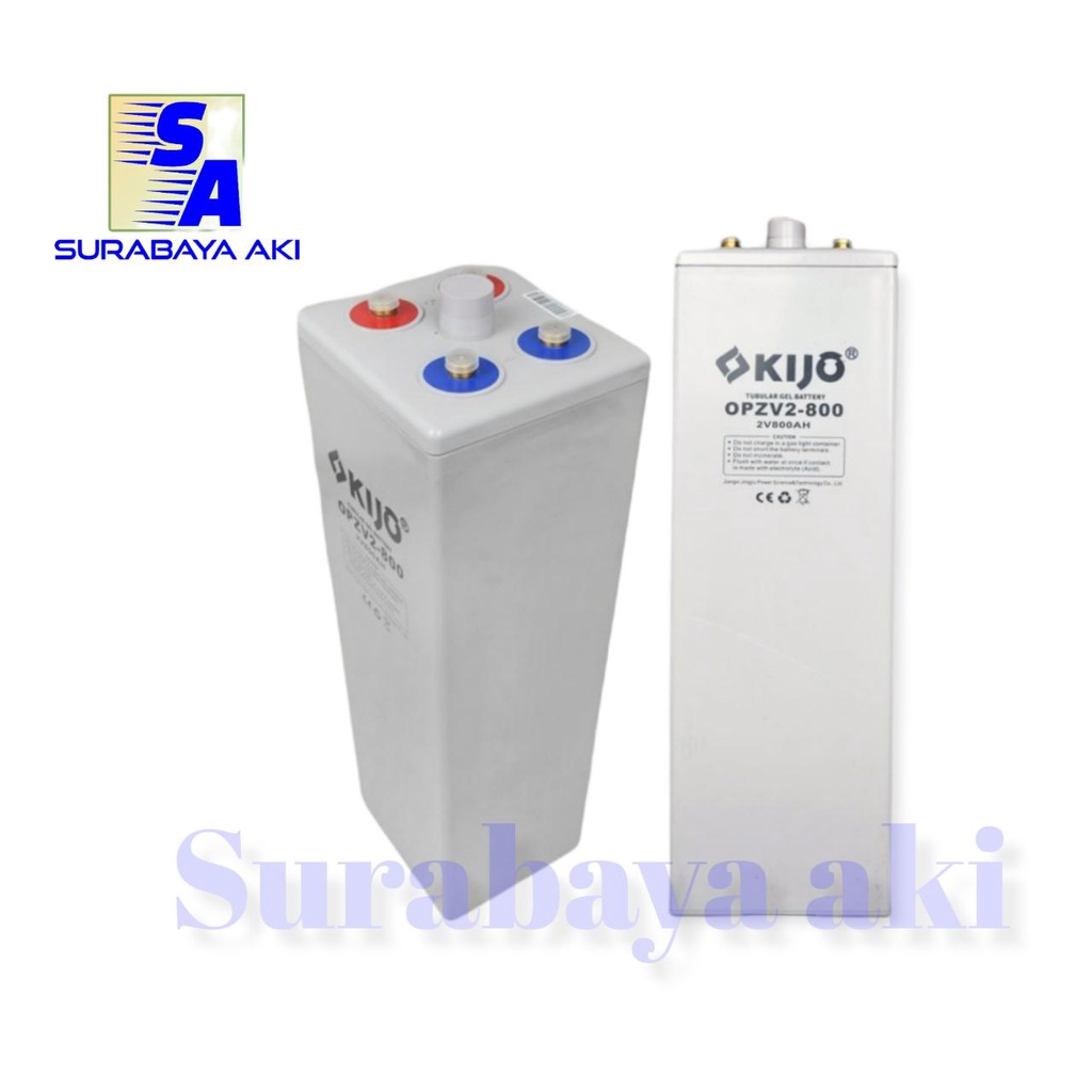 KIJO OPZV BATTERY GEL 800AH 2V 2VOLT