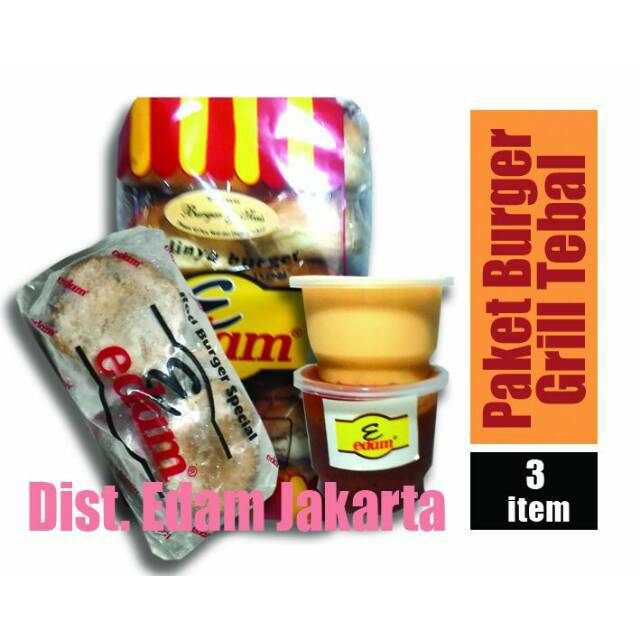 

Paket Edam Burger Grill Tebal