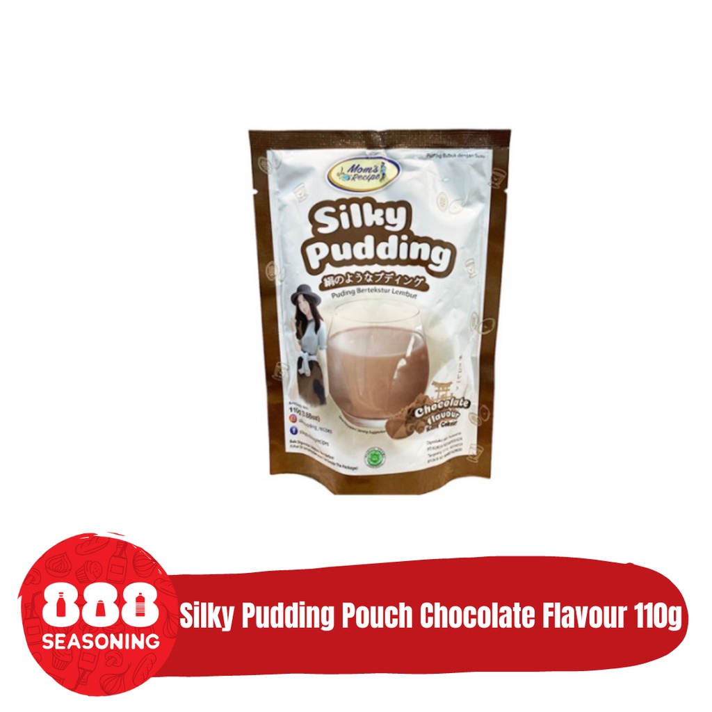 

SILKY PUDDING POUCH CHOCOLATE/ COKLAT FLAVOUR FORISA MOM'S RECIPE 110g