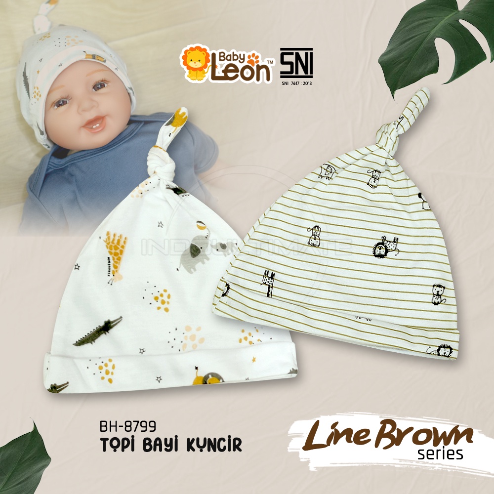 Topi Bayi Kuncir BH-8799 Topi Bayi Laki-Laki Kupluk Bayi Topi Bayi Baru lahir Topi Bayi Laki-Laki Topi Bayi Perempuan Topi Bayi Lucu Baby Hat