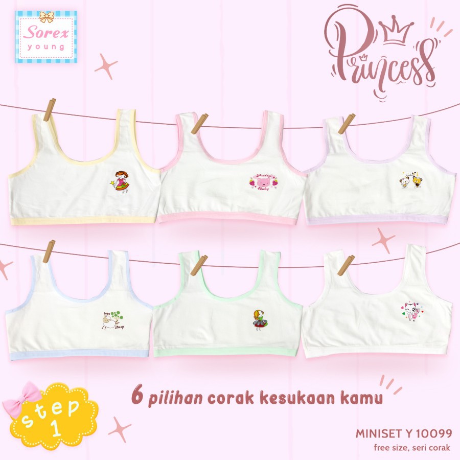 miniset pakaian dalam remaja abg sorex y 1006 1004 1005 1007 10099 step 1 katun tali lebar