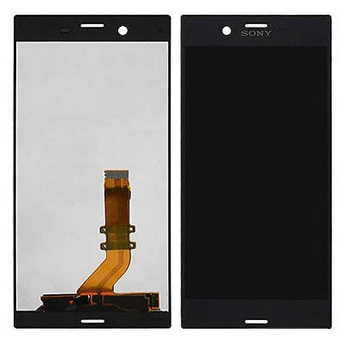 Layar LCD TS Touchscreen Fullset SONY XPERIA XZ F8332 ORI BLACK