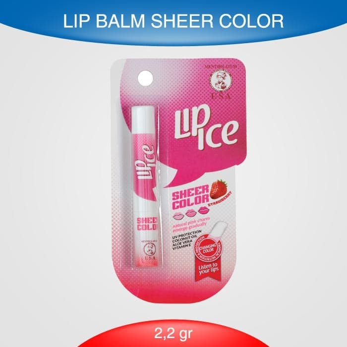 Jual ORIGINAL Lip Ice Sheer Color Changing Color Lip Balm Shopee