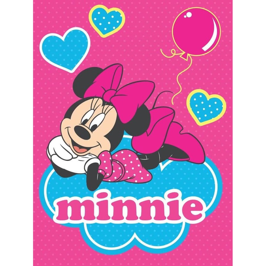 Selimut Internal Minnie Mouse 160x200
