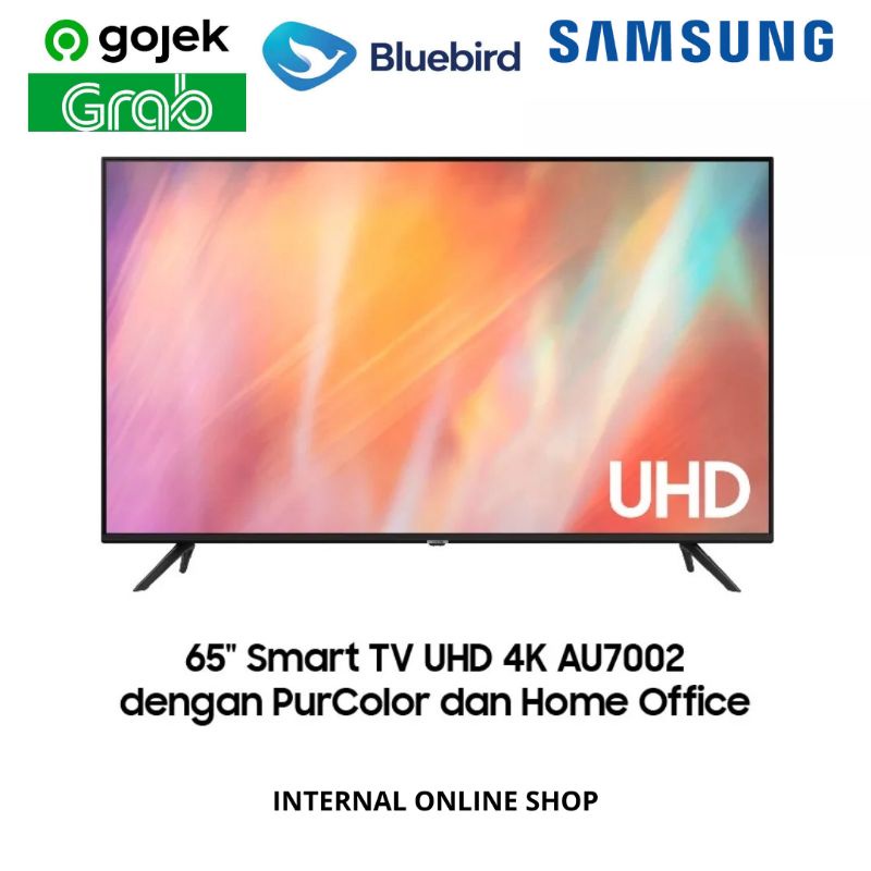 Samsung AU7002 Smart TV 65 Inch UHD 4K Garansi Resmi