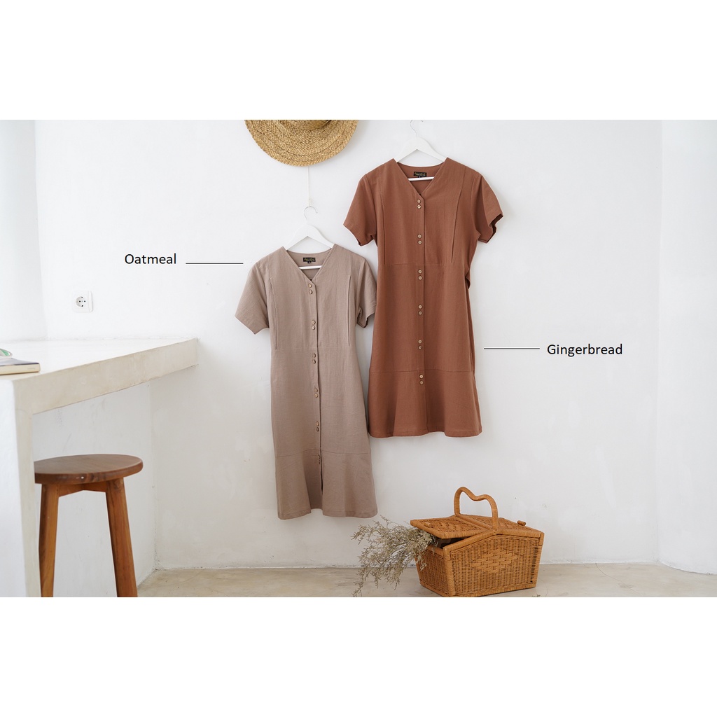 Baju Island - Greta Dress Baju Menyusui