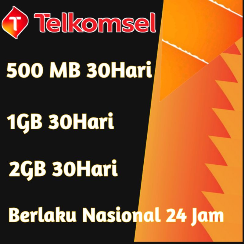 Isi Kuota Telkomsel Flash (BACA DESKRIPSI)simpati/As/Loop 1GB/2GB/5GB/10GB