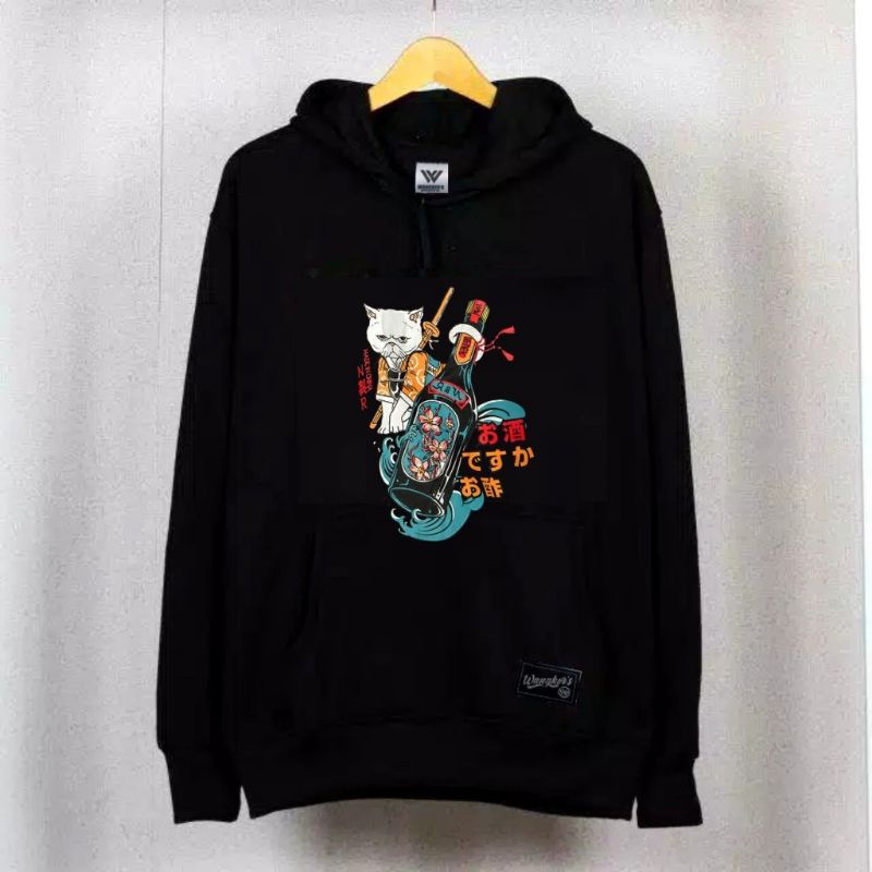 JAKET HODIE- Motif Jepang