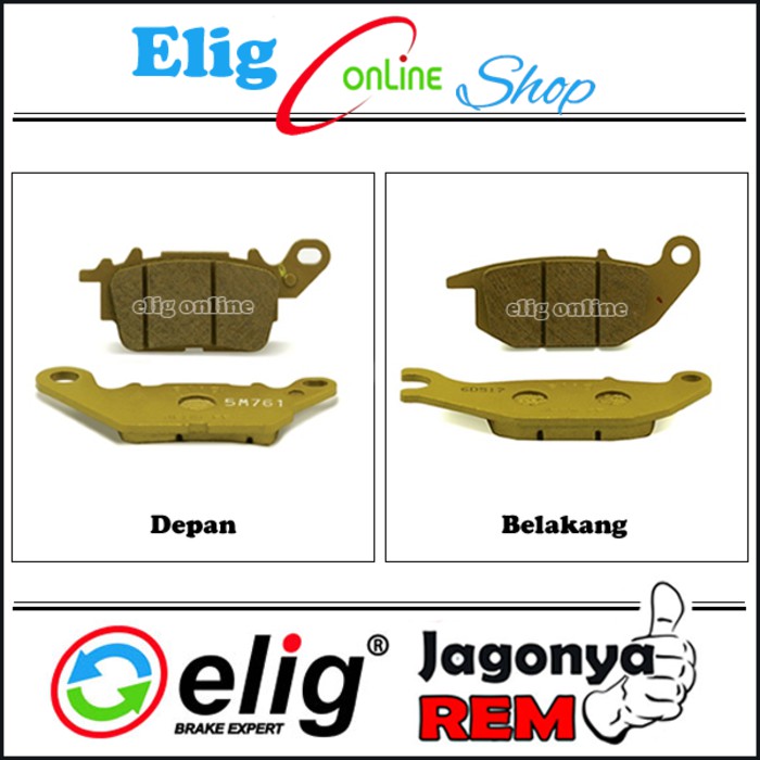 Terbaru Kampas Rem Yamaha MX King & MX 150 - Elig Standard