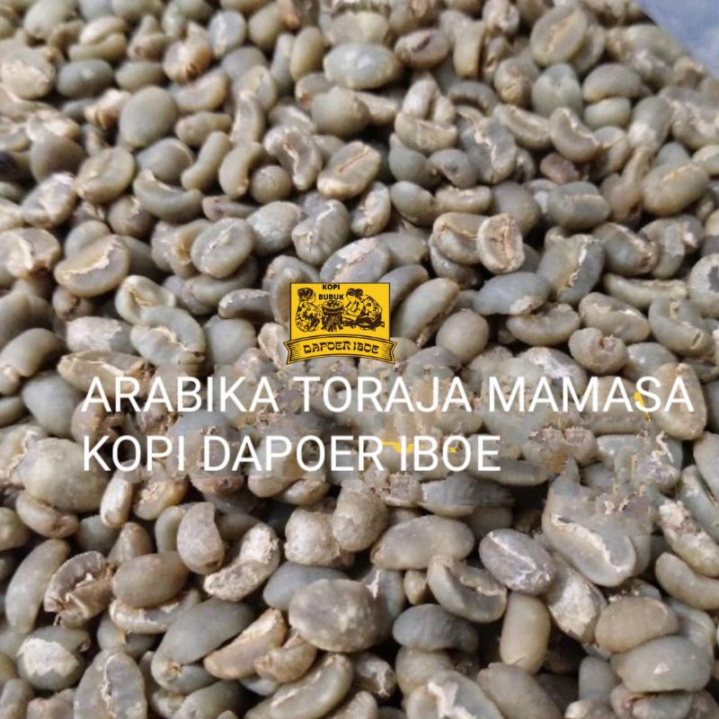 

Biji kopi Green Bean Arabika Toraja Mamasa