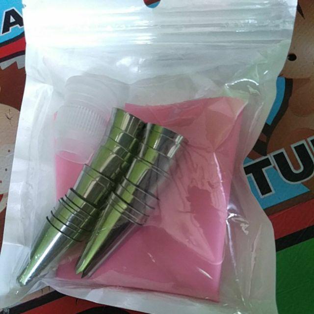 Piping Bag Silicon Dengan 24 Spuit