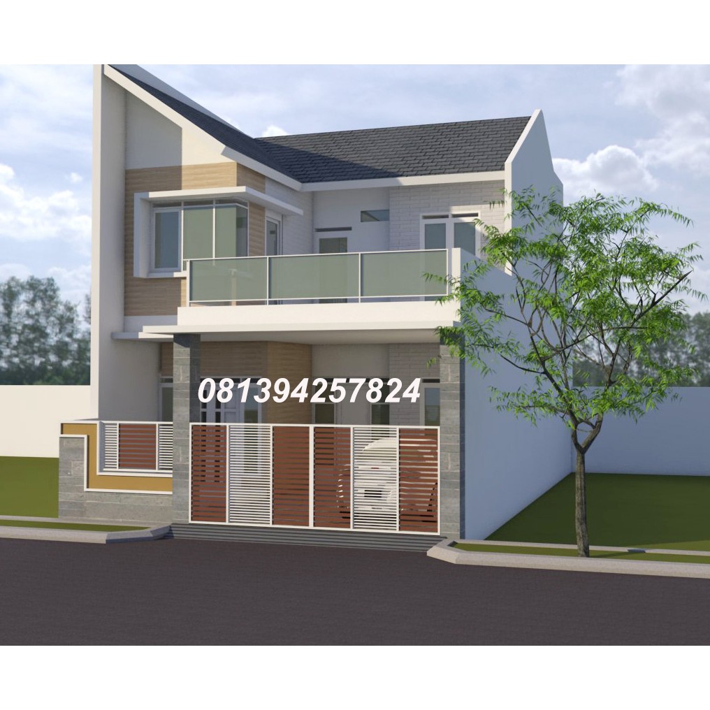 Jual RP7000 GRATIS REVIS Jasa Desain Rumah Jasa Gambar Rumah Indonesia Shopee Indonesia