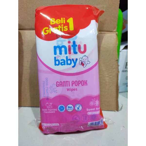 MITU BABY TISU BASAH 50s+50s