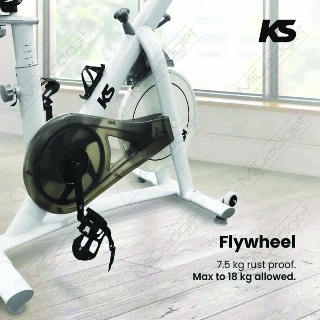 Kingsmith KS Spinning Bike With Zwift Sepeda Statis Indoor Fitness