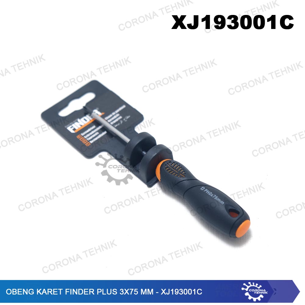 XJ193001C - Obeng Karet Finder Plus 3x75 mm