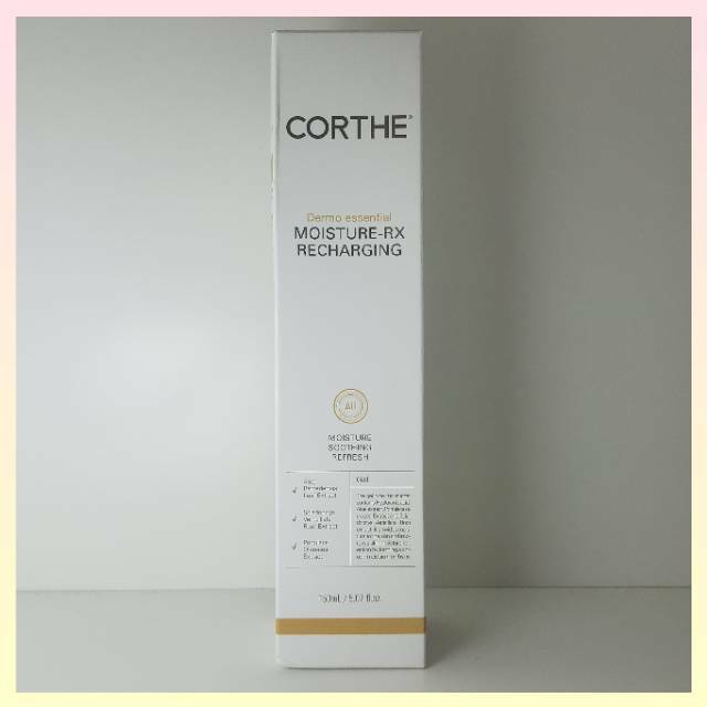 JAEHYUN NCT Skincare CORTHE Dermo Moisture RX Recharging