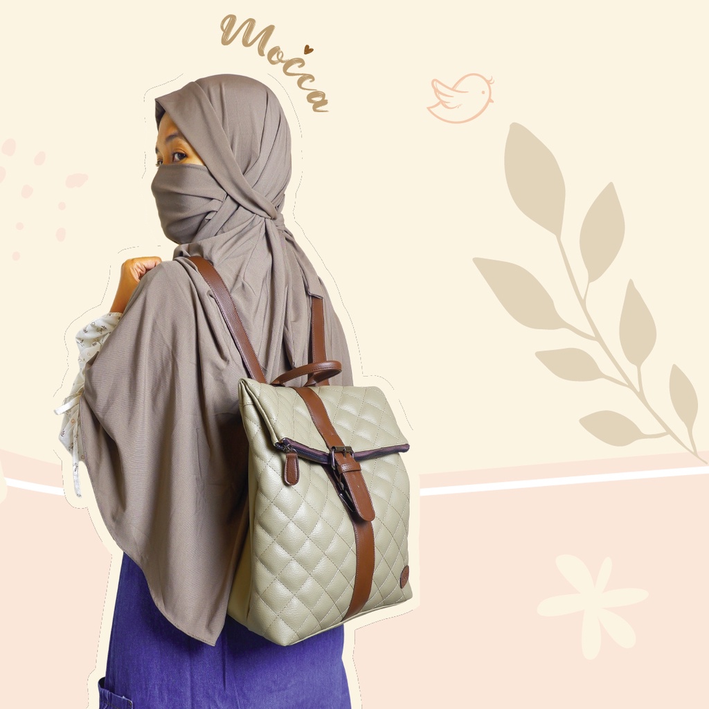 Tas Ransel Kulit Sintetis Tavisha Bag By Chessy