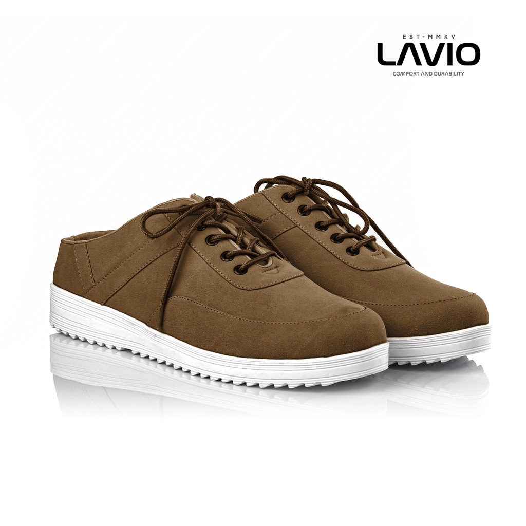 Sepatu Wanita Slip On Lavio Original Sneakers Korea Vixy